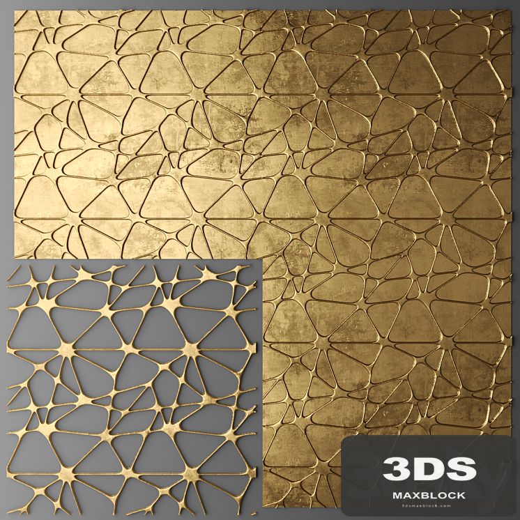 Decor. Panel. Lattice.