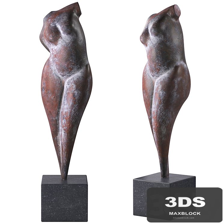 Gedraaid Model Sculpture