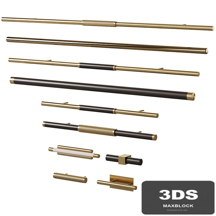 Set Furniture handles by Frato
