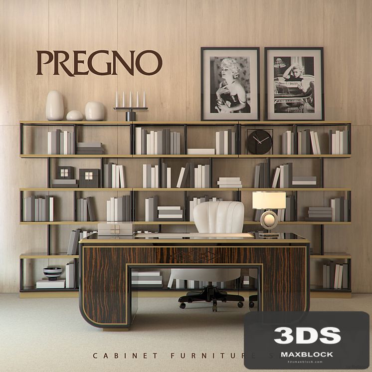 pregno cabinet set