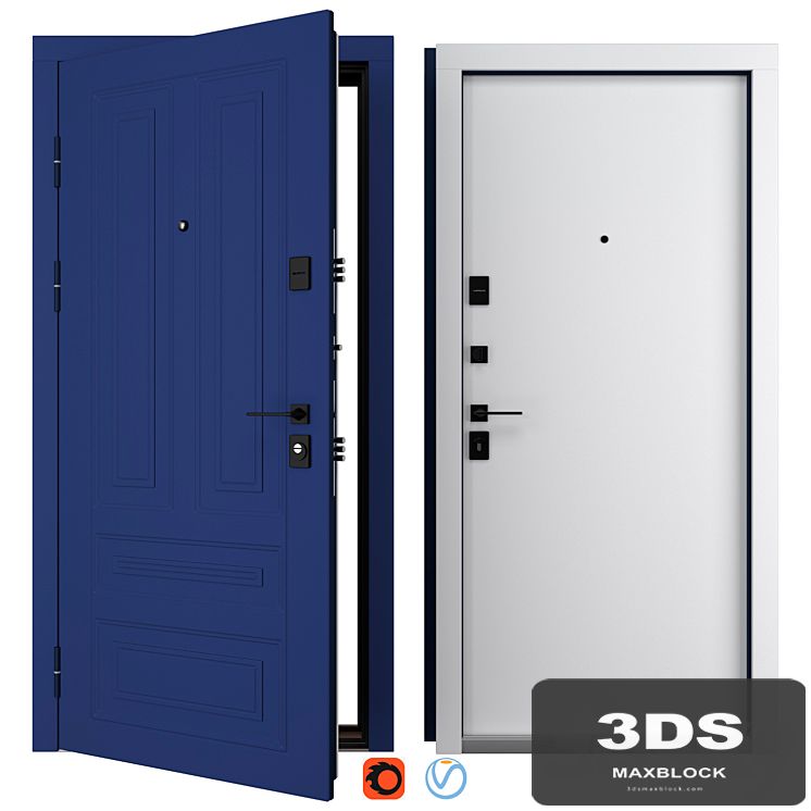 Entrance metal door Country (Abvehr)