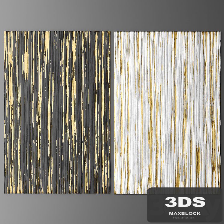 Decor for wall. Panel. 3D