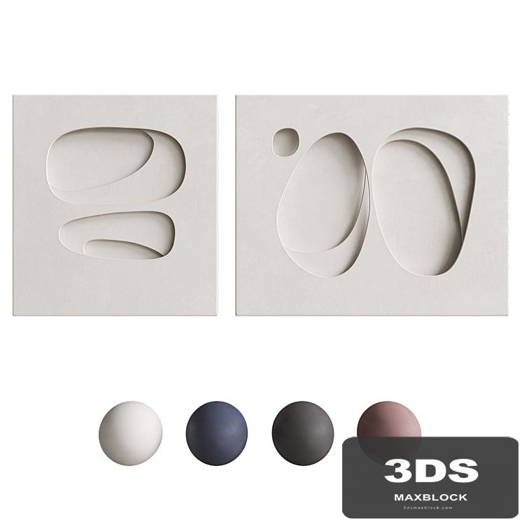 3DArt Relief2 in the style of spacialism
