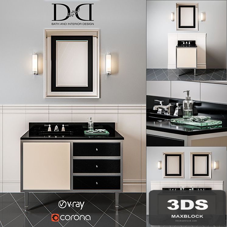 Devon &amp; Devon - Jazz collection (3 Vanity Unit)