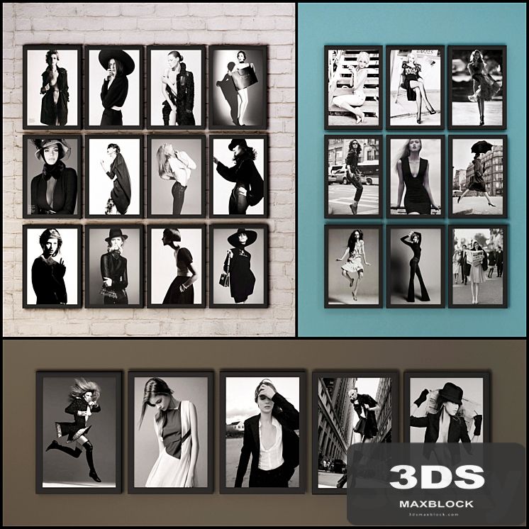 The picture in the frame: 66 pieces (66 collection) Photo Frame