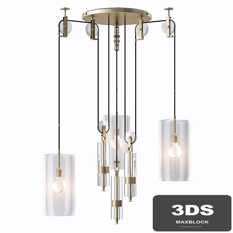 Holly Hunt Counterweight Chandelier