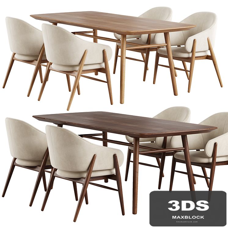 Family Look Chair. Table Aarhus Deephouse