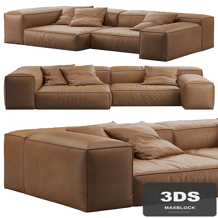 Extrasoft Sofa by Living Divani Comp 1