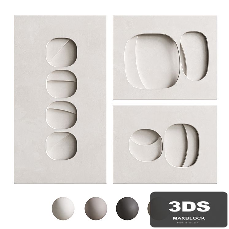3DArt Relief3 in the style of spacialism