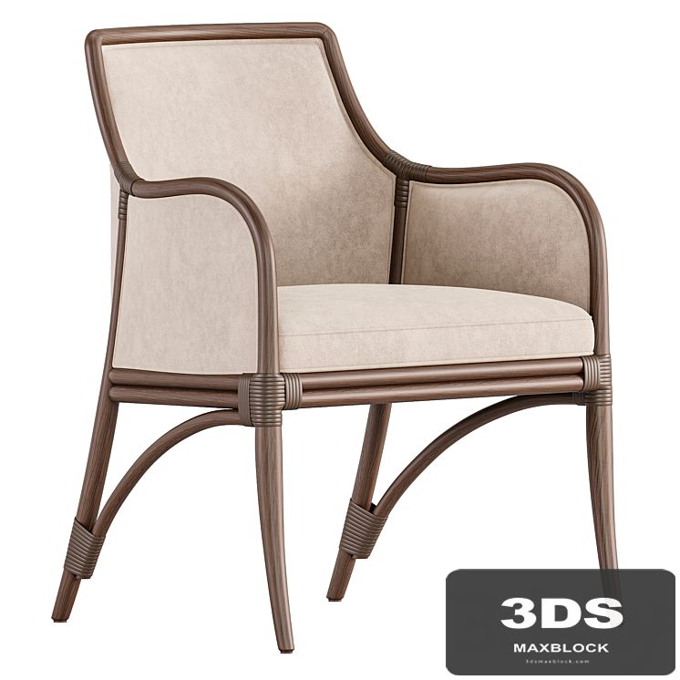 Lantana Armchair by McGuire Originals
