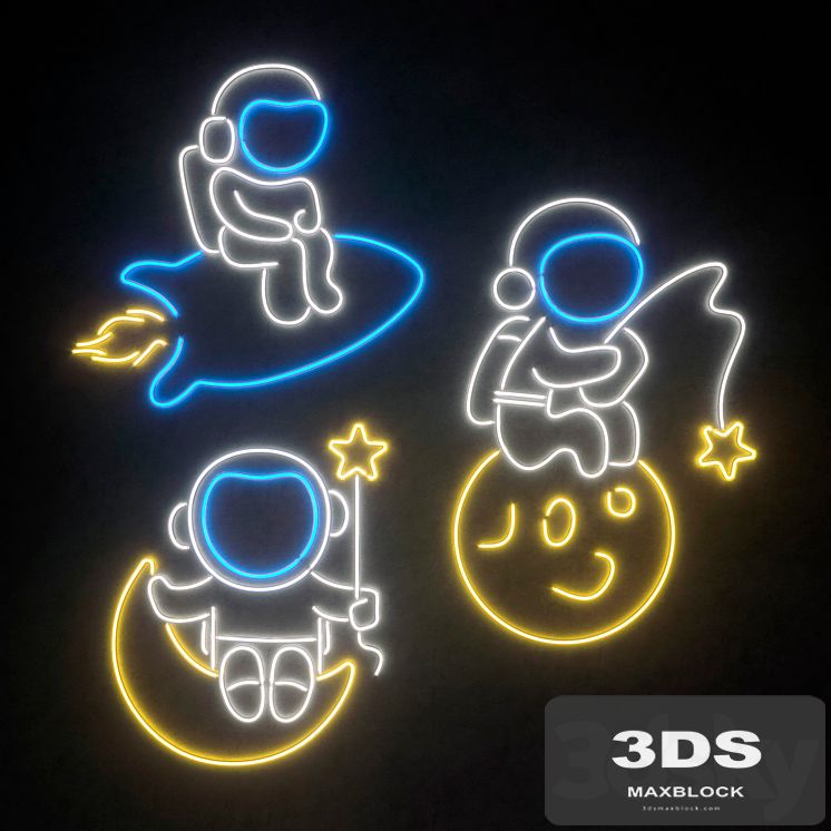 Light modules Set 164 Neon
