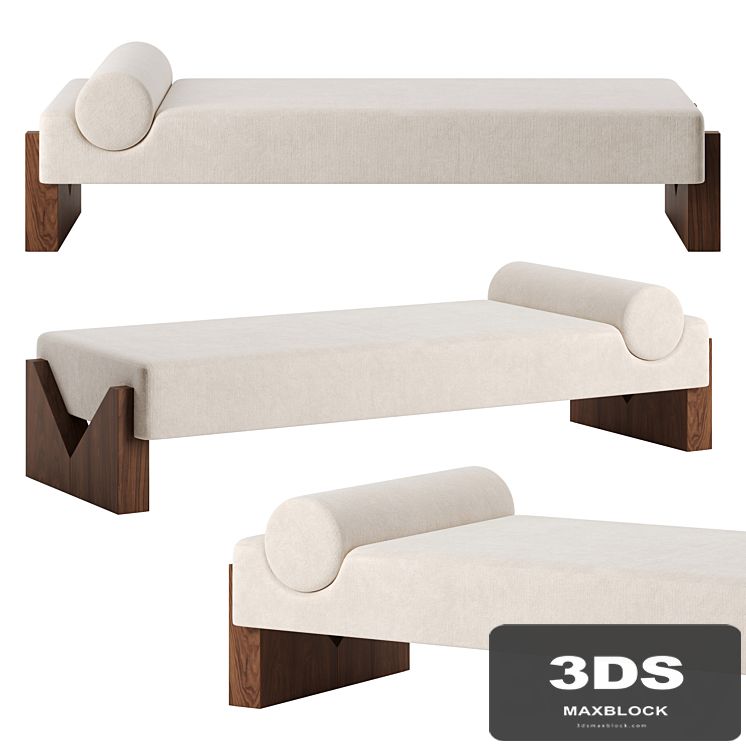 V Day Bed by Dusty Deco