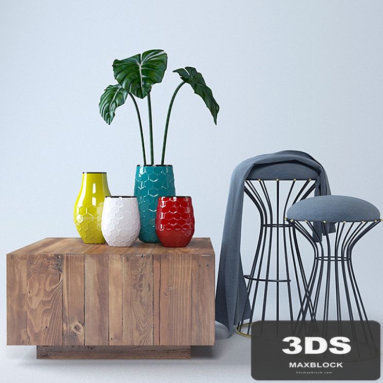 West Elm decor set