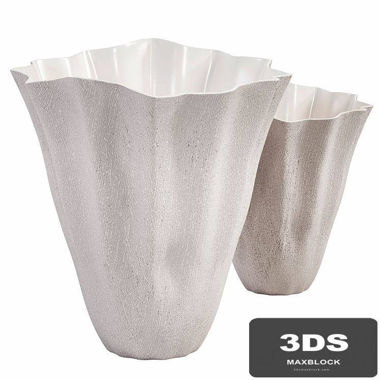 Vase Seashell decor