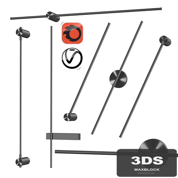 Sconce Trumpet tube Wide collection