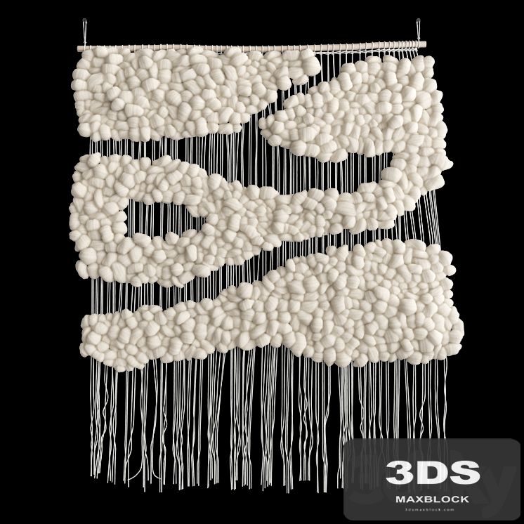 Tapestry white by Helen Loom