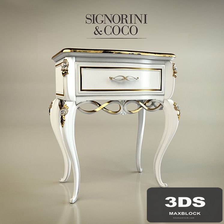 signorini & coco forever bedside table
