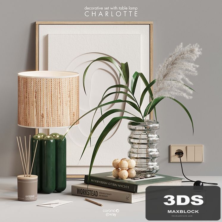 green decor set