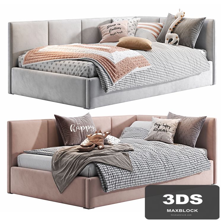 Parfe cushioned Corner bed