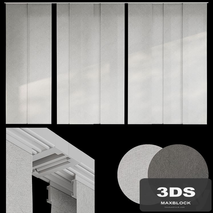 Panel Japanese curtains