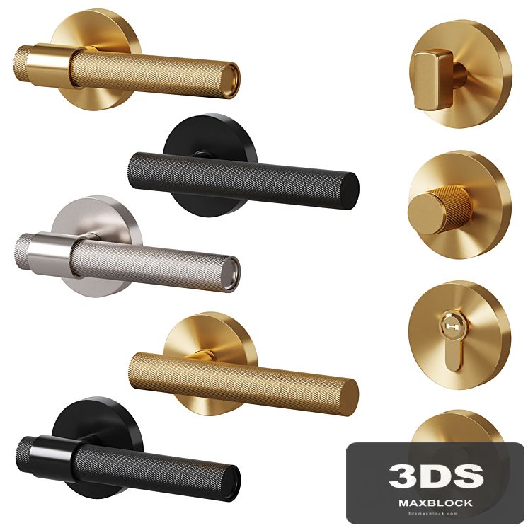 Door handles LUX and TOLLO by Meraki