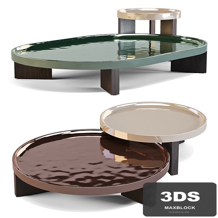 Minotti: Louver - Coffee and Side Tables