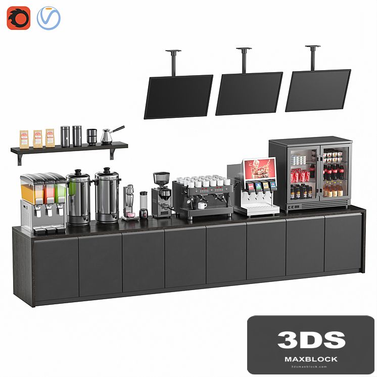 Cafe Equipment Set 4