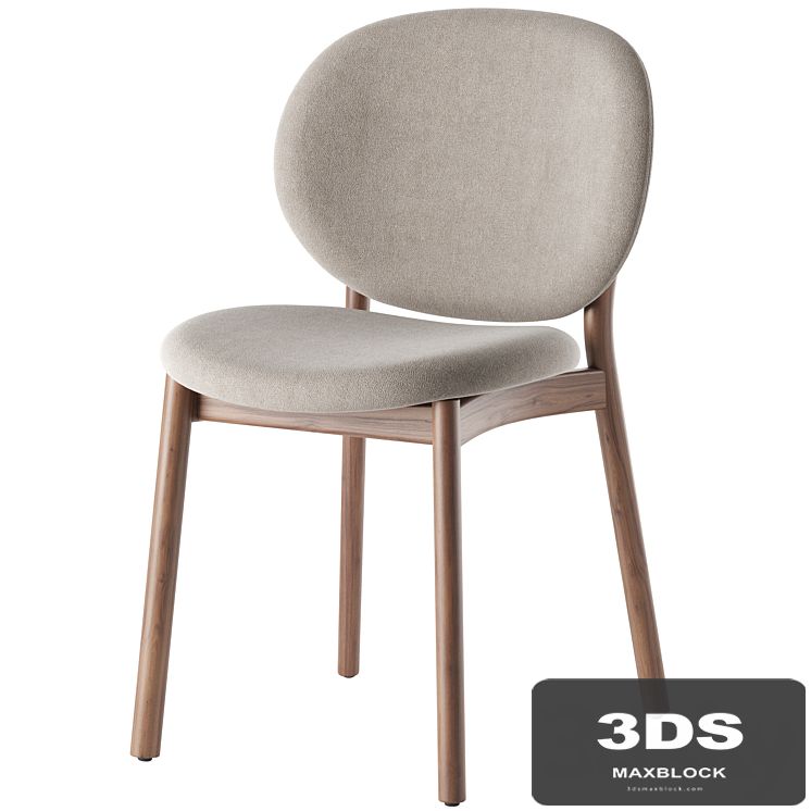Ines Upholstered Chair By Calligaris