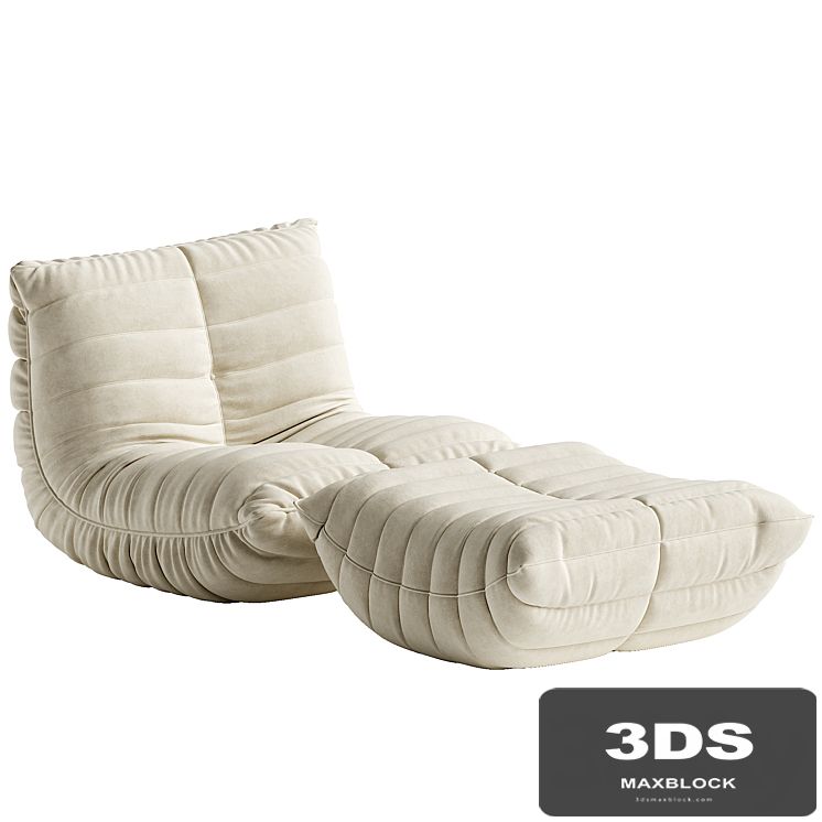 Armless Standard Bean Bag Set