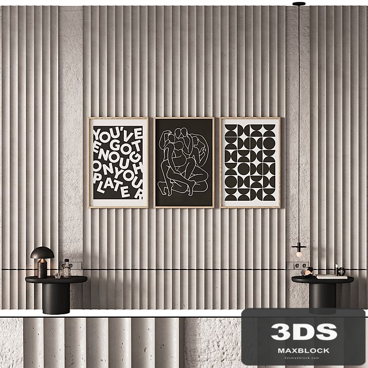 267 wall composition 09 bedroom headboard kit 04