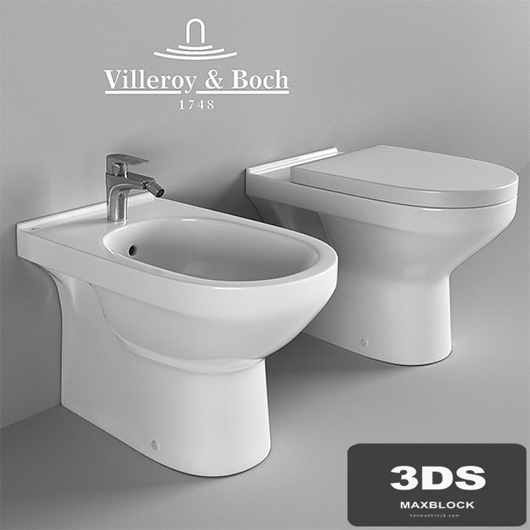Squat toilet and bidet Villeroy Boch O'Novo