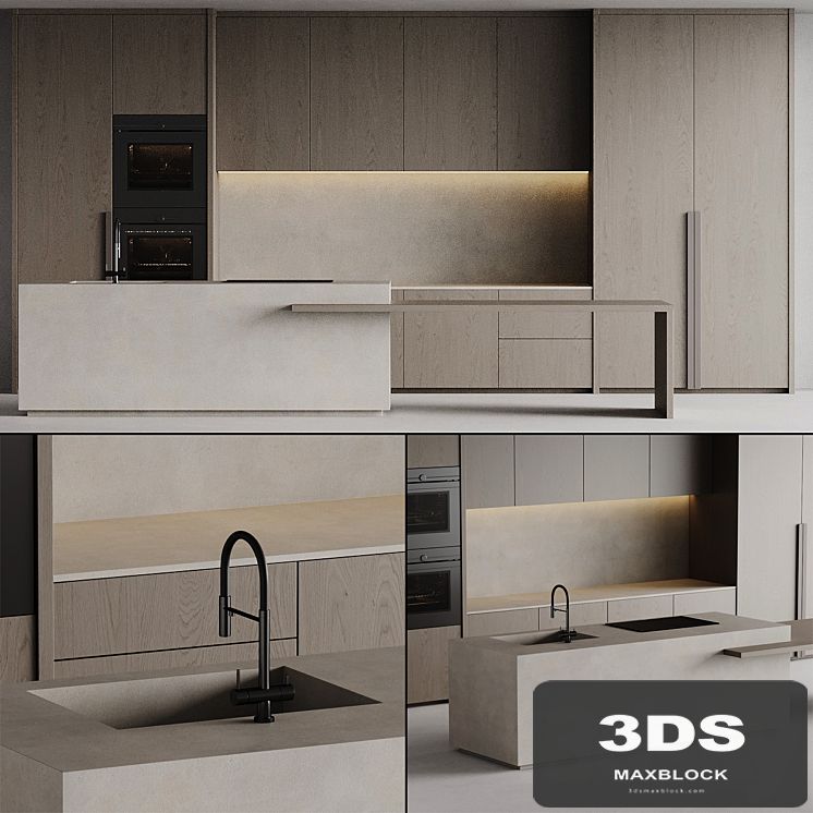 Kitchen with island 006