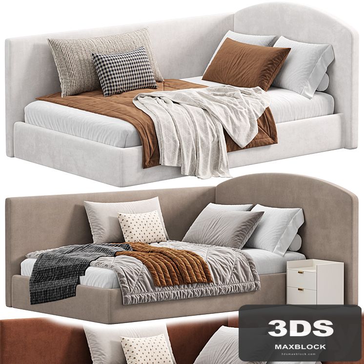 Neolia Bed BOLZAN by Milansofa