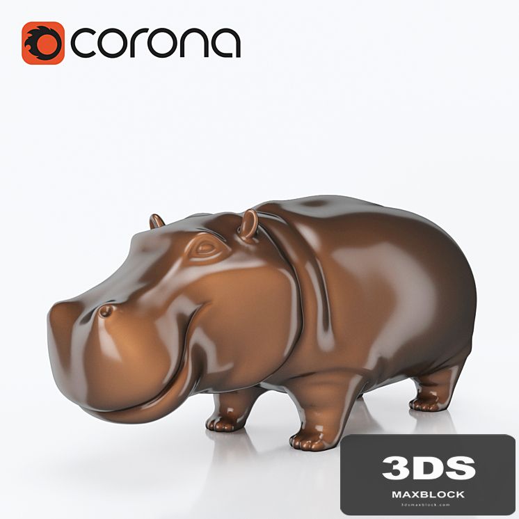 figurine Hippo Bongo
