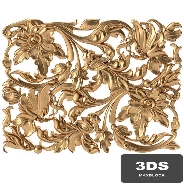 Carved decor 3