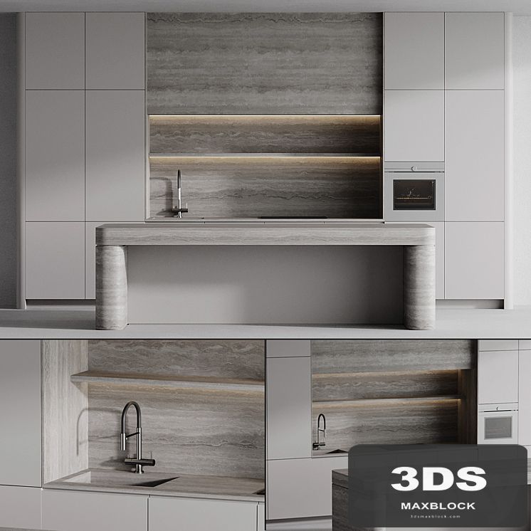 Kitchen with island 007