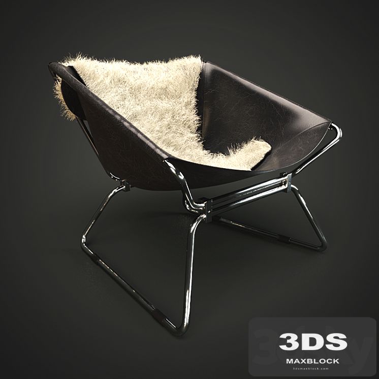 Leather chair.