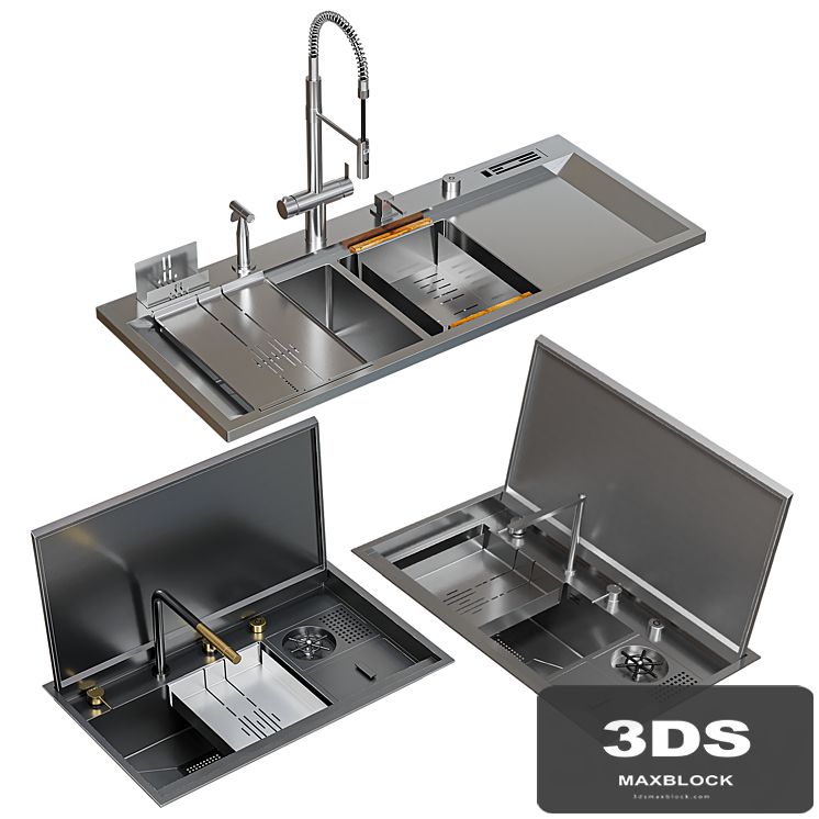 Asras sink set