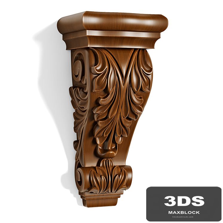 Carved Corbel 001