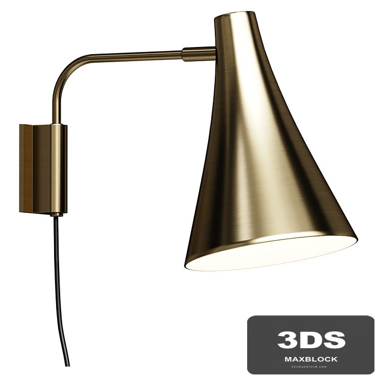Antique Bronze Finish Wall Lamp, Jameson