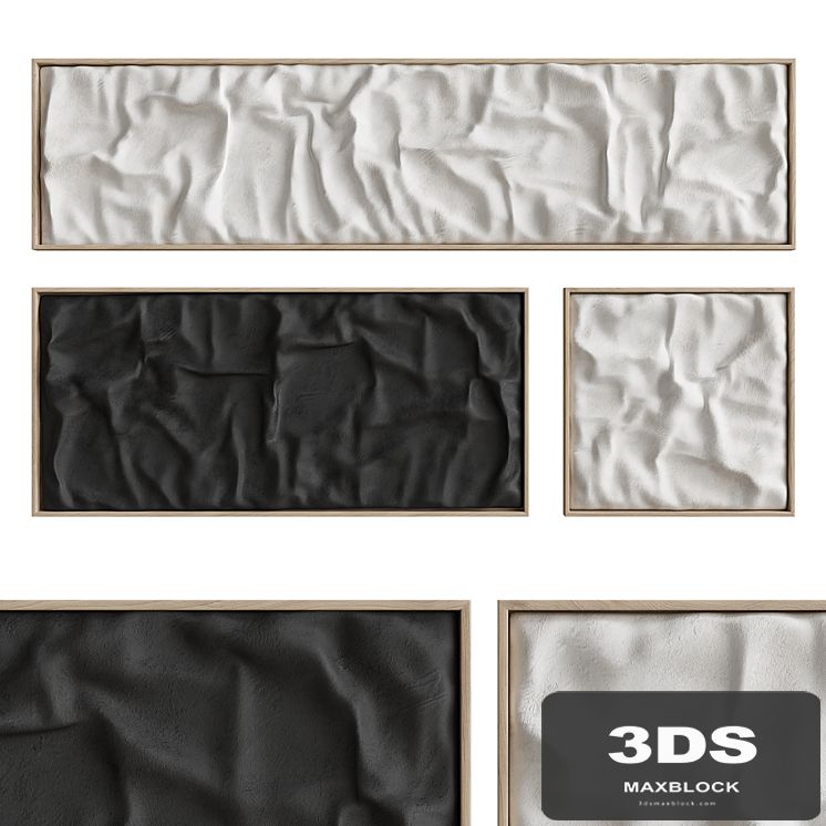 3DArt Relief Folds NG1