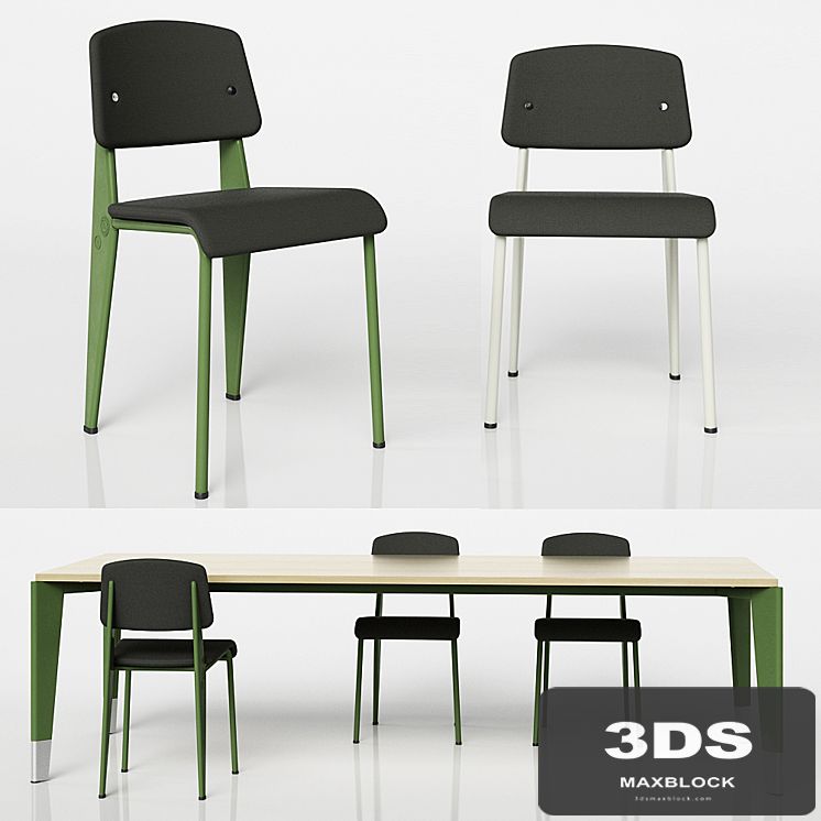 STANDARD SR CHAIR - PROUVÉ RAW