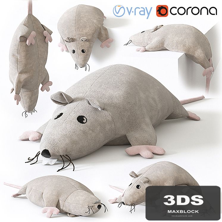 IKEA Soft Toy Rat