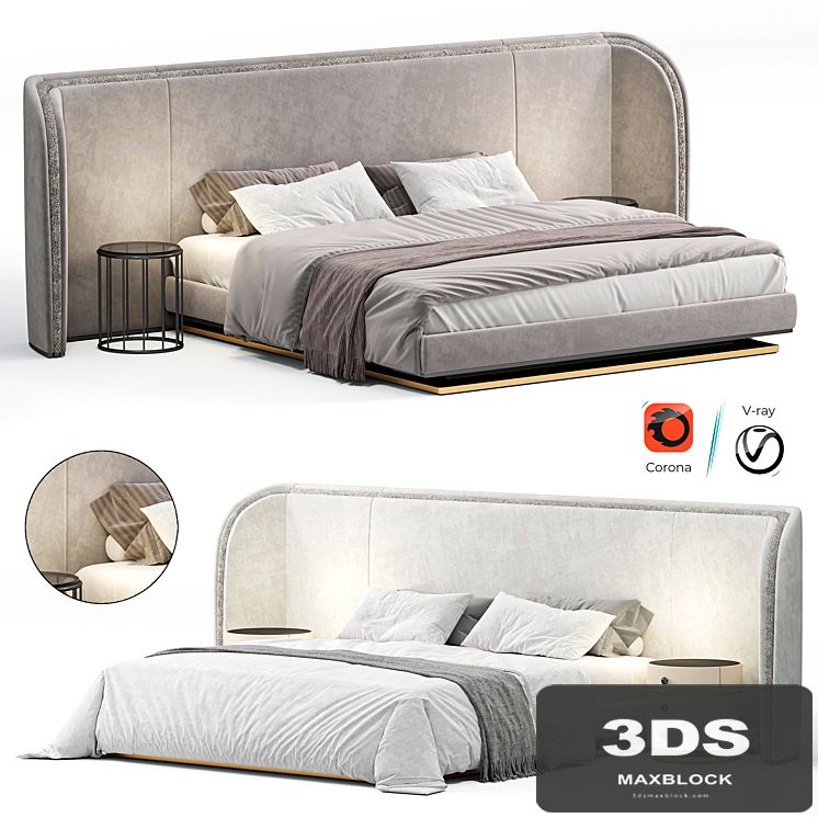 Calabria bed by frato