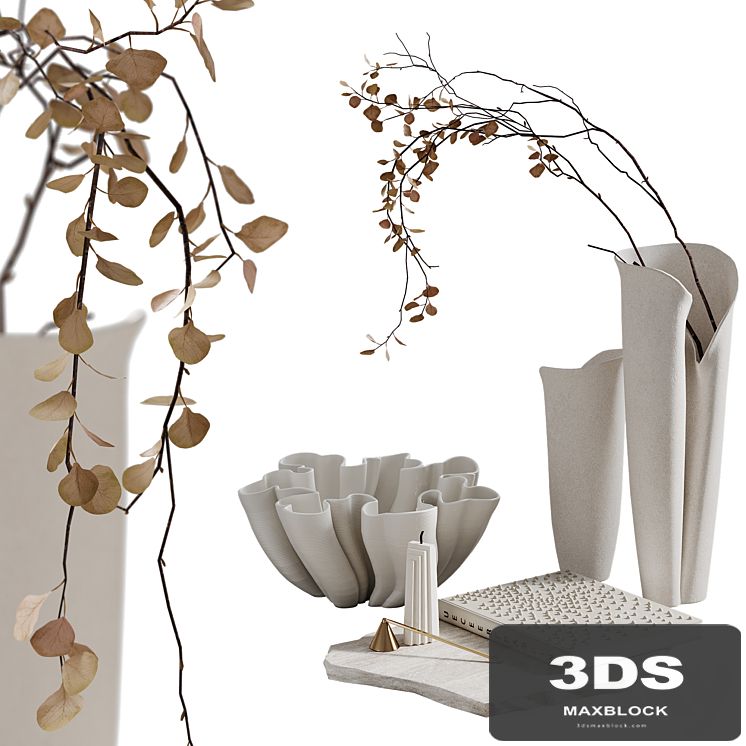 Decorative set White