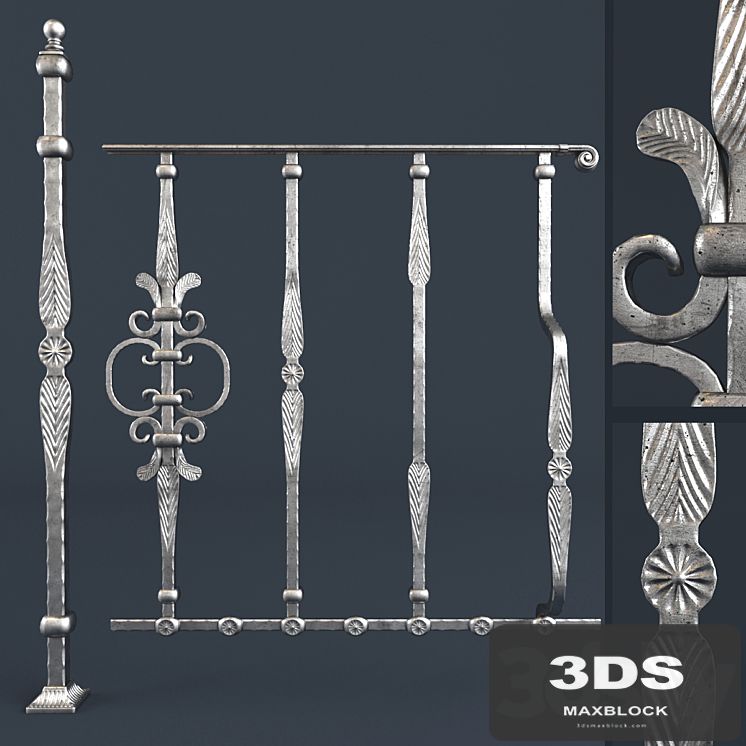 stairs Forged fences