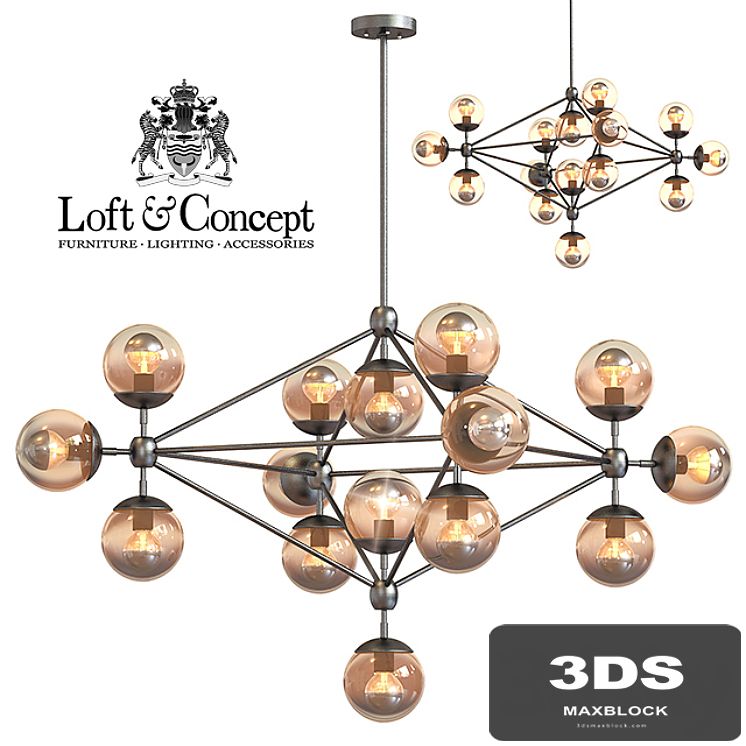 Chandelier Modo Chandelier 15 Globes