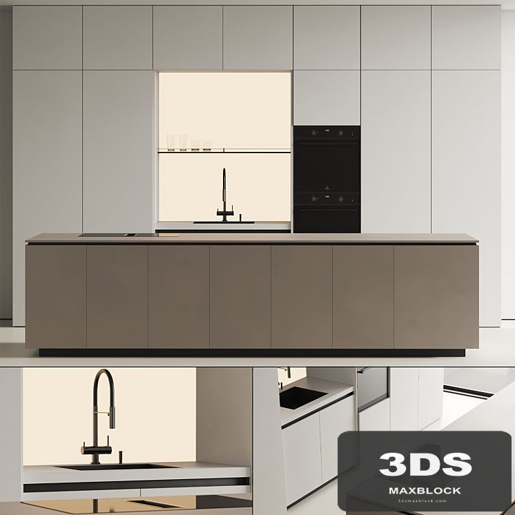 Modern kitchen with island 15