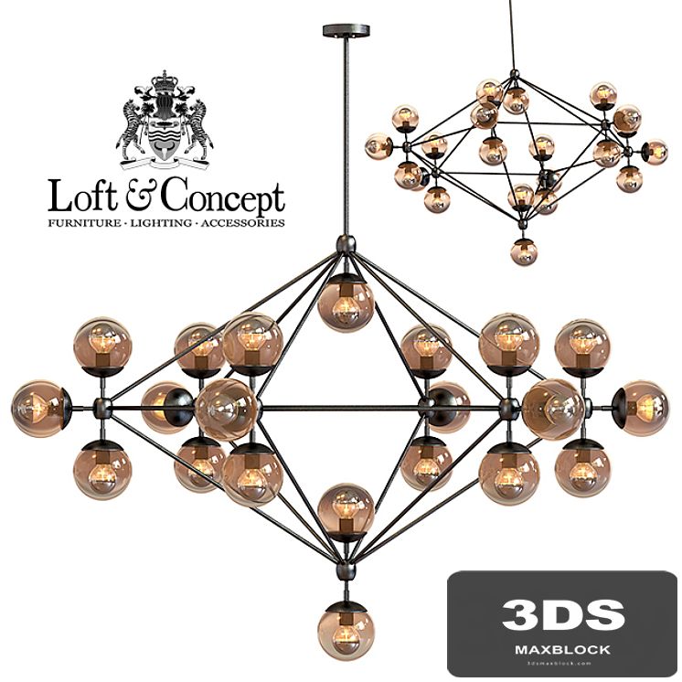 Chandelier Modo Chandelier 21 Globes
