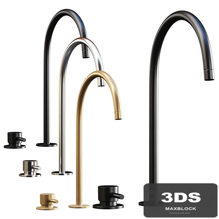 Iconico mixer A-LE23 / Metal bathroom mixer